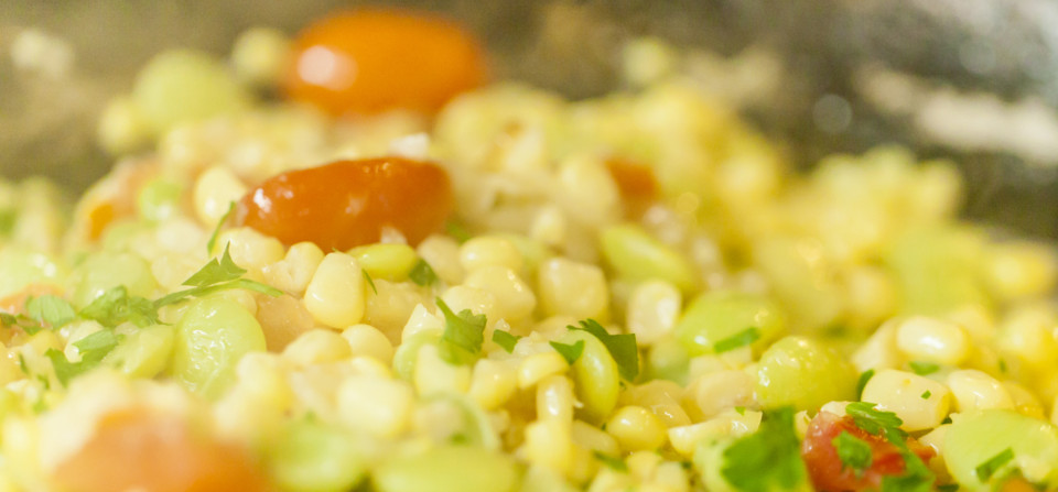 Succotash With Local Corn and Butterbeans